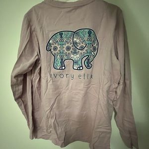 Ivory ella long sleeve t-shirt